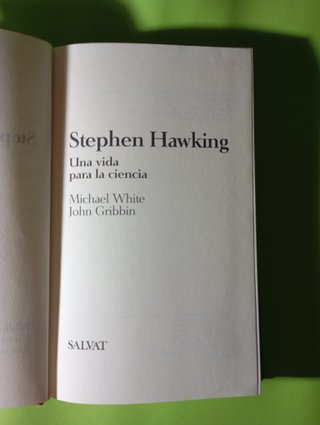 Libro: Stephen Hawking,Una Vida Para La Ciencia.
