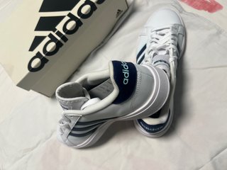 Zapatillas Adidas Blancas y Azules