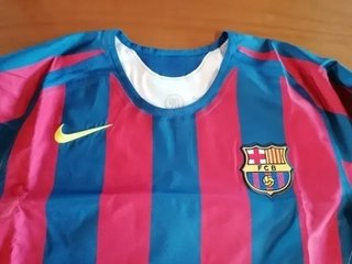 Maglia Barcellona Ronaldinho #10 Nike EU M