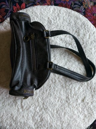 Bolso Zara marrón con bolsillos