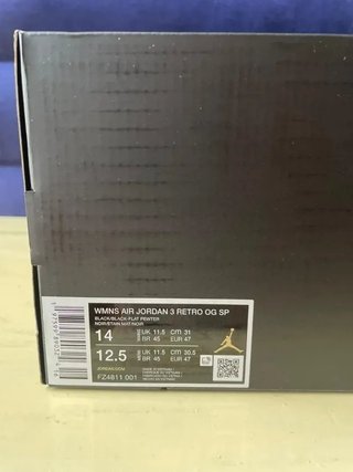 Jordan 3 retro x A Ma Maniére EU45,5/47