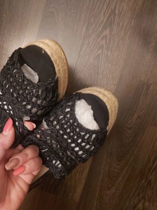 Cuñas Kanna Rafia Negras