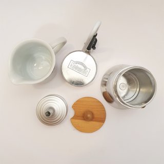 Servizio caffettiera vintage Moka Splendid