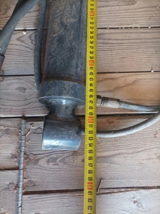 Pistón Hidráulico Negro