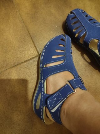 Sandalias Azul T 35