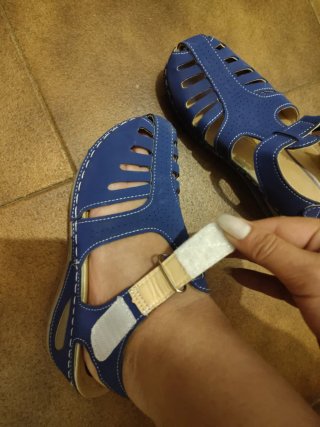 Sandalias Azul T 35