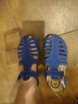 Sandalias Azul T 35