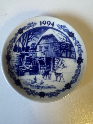 Piattino porcellana 1994 Copenaghen