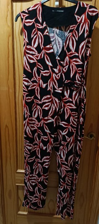 Mono Sfera Estampado Hojas Talla L