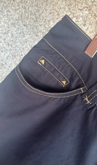 Pantalones Verano Talla 48 Azul