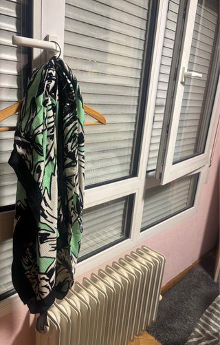8 Pañuelos/Pashminas Zara Azul y Amarillo