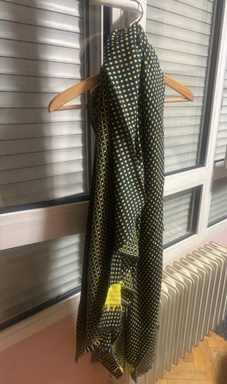 8 Pañuelos/Pashminas Zara Azul y Amarillo