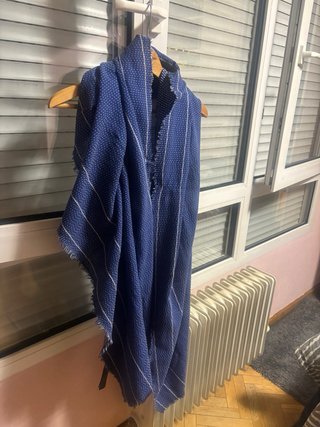8 Pañuelos/Pashminas Zara Azul y Amarillo