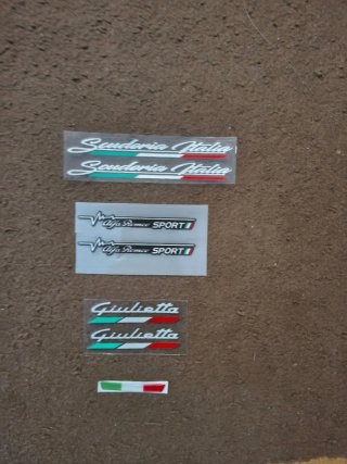 Pegatinas Alfa Romeo