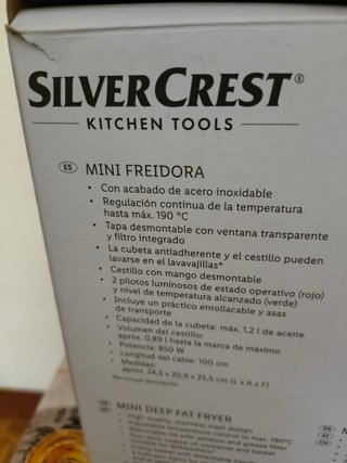 Freidora SilverCrest