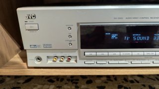 Amplificador JVC con mando a distancia y Bluetooth