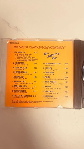 Johnny & The Hurricanes - The Best Of CD