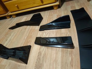 Difusor Taloneras Spoiler Negro