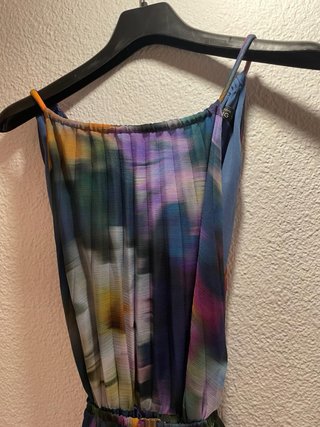 Vestido MNG estampado sin usar Talla M