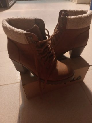 Botas altas mujer marrones talla 38