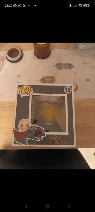 Funko Pop Daenerys y Drogon 15
