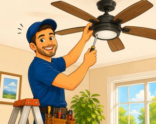 Instalo ventiladores de techo