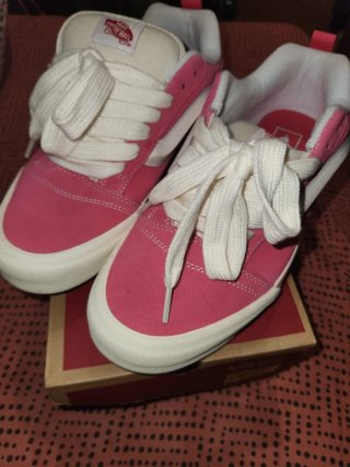 Zapatillas Vans Old Skool Rosa/Blanco