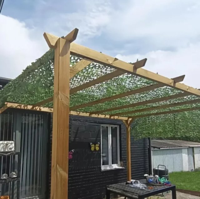Red con doble refuerzo de nailon 3x3 m