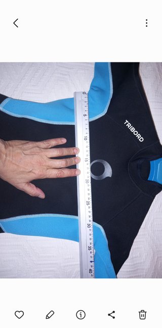Neopreno corto niño Talla 8 Tribord
