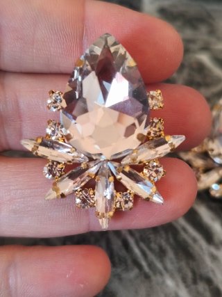 Pendientes Diseño Cristal