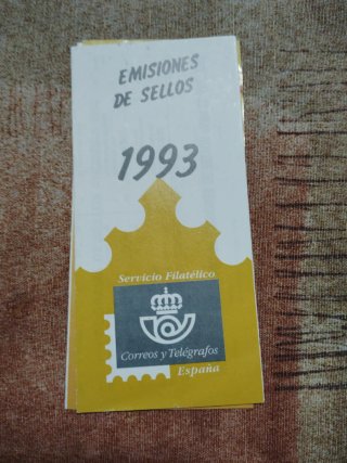 Emisiones de sellos España y Andorra varios años