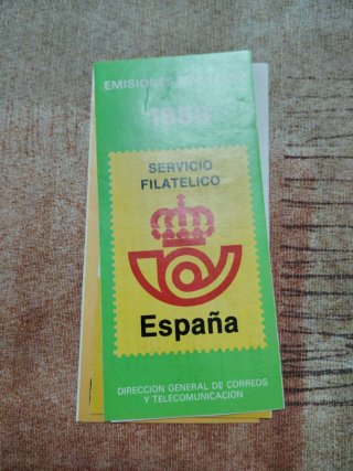 Emisiones de sellos España y Andorra varios años