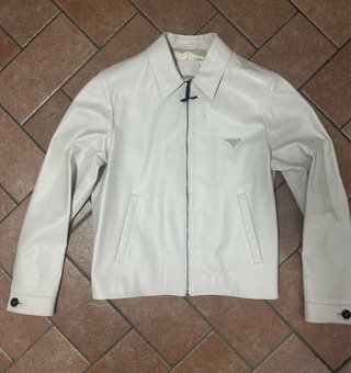 Prada Nappa Leather Blouson Jacket