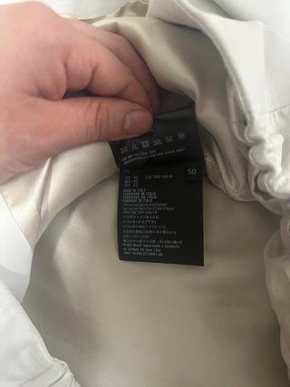 Prada Nappa Leather Blouson Jacket