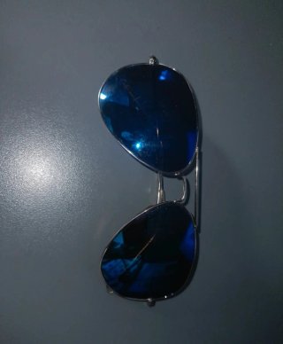 Gafas de sol aviador azules