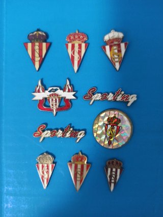 Colección Pins Sporting de Gijón