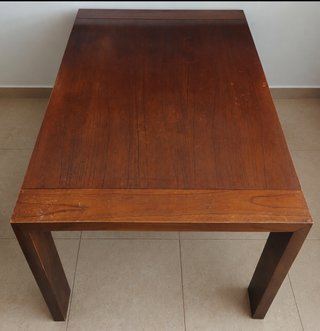 Mesa comedor extensible madera