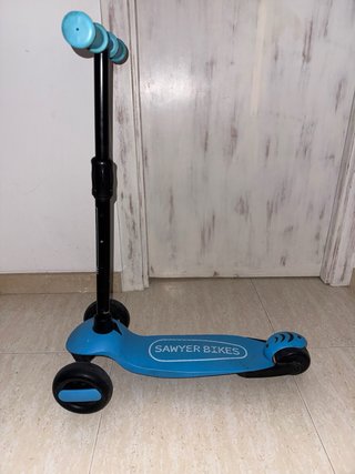 Patinete 3 Ruedas Sawyer Bikes Azul
