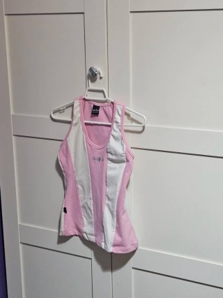 Camiseta Sfera rosa y blanca Talla S