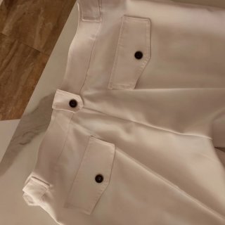 Pantalón blanco de vestir