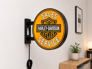 Lámpara LED Harley Davidson Cartel Luminoso