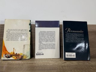 Coleção de 3 Livros: Jane Austen, Virginia Woolf
