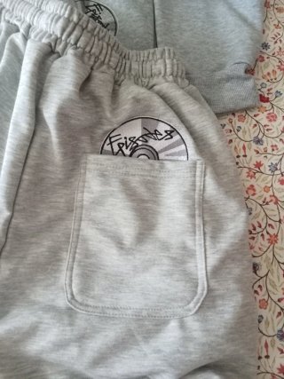 Conjunto Chándal Corto Gris Talla M