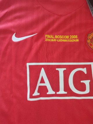 Camiseta Manchester United Final Moscow 2008