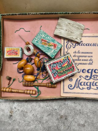 Antiguo Juego Magia Borrás Nº 1 Caja Madera
