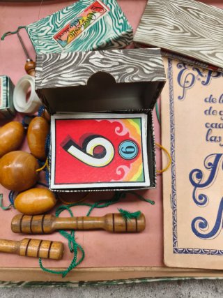 Antiguo Juego Magia Borrás Nº 1 Caja Madera