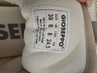 Zapatillas GIOSEPO Beige y Blanco