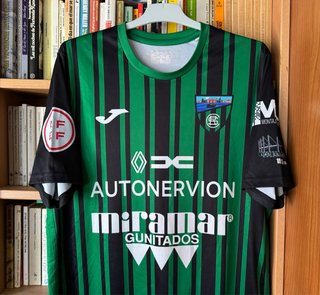 Camiseta Sestao River Match Worn A. Jimenez 2023