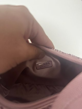 Prada Re-Edition 2000 Crystal Satin Mini Bag