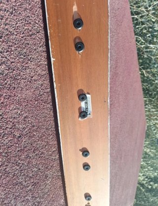 Perchero de pared madera y metal